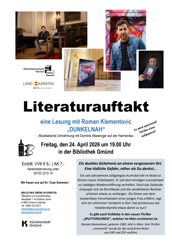 Literaturauftakt 2026